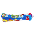 Mini-Golfset für Kinder aus Kunststoff, leichtes Komplettset (Blau/Rot/Gelb/Lila)