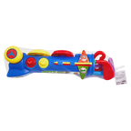 Mini-Golfset für Kinder aus Kunststoff, leichtes Komplettset (Blau/Rot/Gelb/Lila)