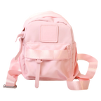 Mini-Kinderrucksack in modernem Design, kompaktes Format (Rosa)