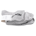 Mini Crew Herrensocken Baumwollmischung (Grau)