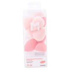 8er-Pack Mini Make-up Schwämmchen Polyurethan für Foundation (Rosa/Hellrosa)