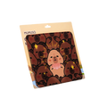 Mousepad mit Capybara-Design, rutschfeste Gummibasis und Stoffoberfläche (Mehrfarbig)