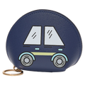 Münzportemonnaie mit Auto-Design (Blau)
