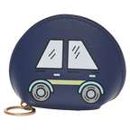 Münzportemonnaie mit Auto-Design (Blau)