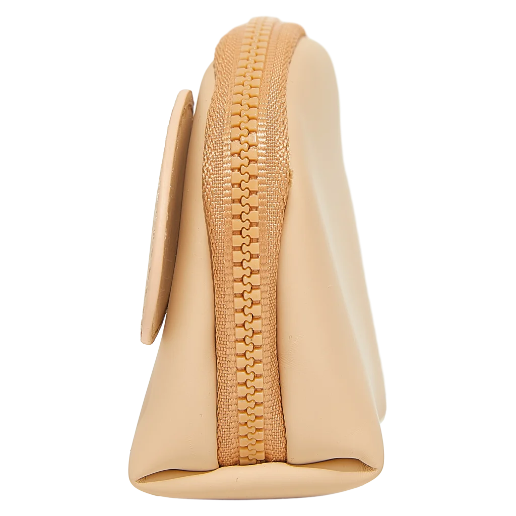 Münzportemonnaie mit Hund-Design (Braun)