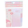 Multifunktionaler Notizblock mit Registertabs, 80 x 100 mm (Rosa/Blau/Grün/Lila)