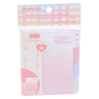 Multifunktionaler Notizblock mit Registertabs, 80 x 100 mm (Rosa/Blau/Grün/Lila)