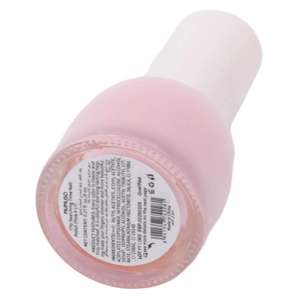 City Searching Time Nail Polish, #17 (Pink)
