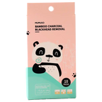 10er-Pack Nasenpflaster mit Bambuskohle für porentiefe Reinigung (Schwarz)