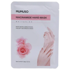 Handmaske mit Niacinamid für intensive Feuchtigkeitspflege, Einmalanwendung (Natur)