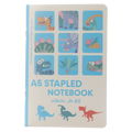 Notizbuch A5 mit Dinosaurier-Design, 128 g (Mehrfarbig)