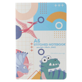 Notizbuch A5 mit Dinosaurier-Design (Mehrfarbig)