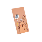 Notizbuch mit Capybara-Design, 82×120 mm (Mehrfarbig)