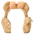 Flauschige Ohrenschützer mit Bärenohren-Design (Beige)