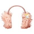 Flauschige Ohrenschützer Winter mit weichem Design (Rosa)