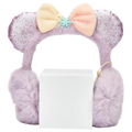 Ohrenschützer für Kinder mit Glitzer-Design und Schleife (Lila)
