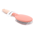 Ovale Haarbürste aus Polypropylen mit Luftkissen (Rosa)
