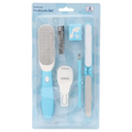 6-teiliges Pediküre-Set für die Fußpflege (Blau/Weiß)