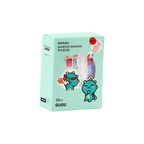 50er-Pack wasserfeste Pflaster mit Cartoon-Design (Hellblau)