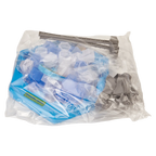 Pinguin-Eisbrecherspiel aus Kunststoff mit Pinguin-Figur (Blau/Weiß/Grau)