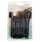 5-teiliges Make-up Pinselset für Gesicht und Augen (Schwarz)