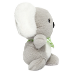 Plüsch-Anhänger Koala mit grün-weiß kariertem Halstuch (Grau/Weiß)