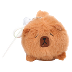 Plüsch-Anhänger aus Polyester mit Capybara-Design (Braun)