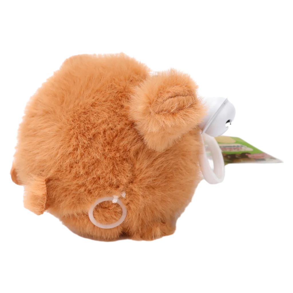 Plüsch-Anhänger aus Polyester mit Capybara-Design (Braun)