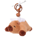Plüsch-Anhänger mit Capybara-Design aus Polyester, leicht (Braun)