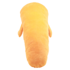 Plüsch-Kuschelkissen in Karotten-Design, 90 cm (Orange/Grün)