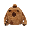 Plüschrucksack mit Capybara-Design für Kinder (Braun)