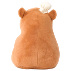 Plüschtier Capybara mit Toast-Design, 35 cm (Braun)