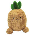 Plüschtier Ananas-Design, 25 cm (Gelb/Grün)