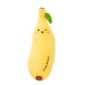 Plüschtier Banane aus ultraweichem Elastan mit freundlichem Design (Gelb)