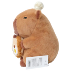 Plüschtier mit Capybara-Design, 23 cm (Braun)