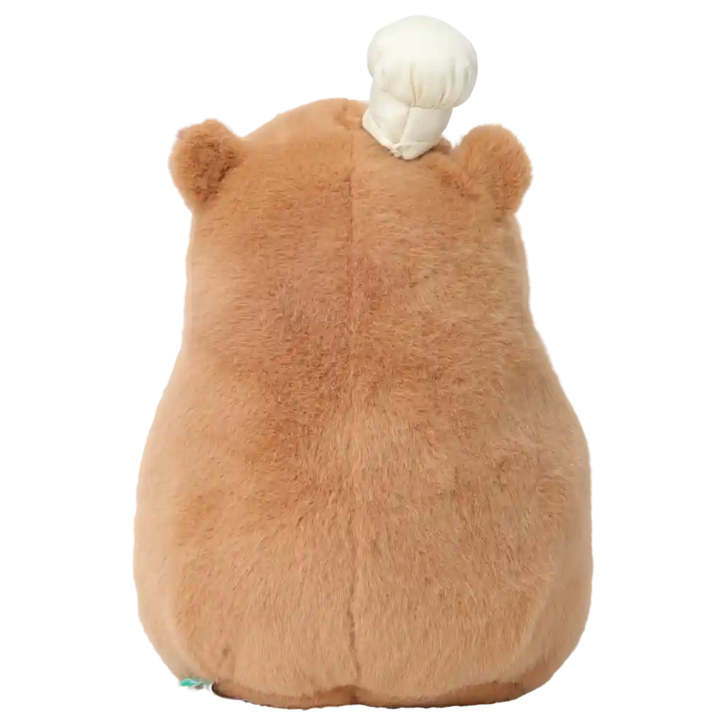 Plüschtier mit Capybara-Design, 23 cm (Braun)