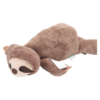 Plüschtier Faultier liegend, 60 cm (Braun)
