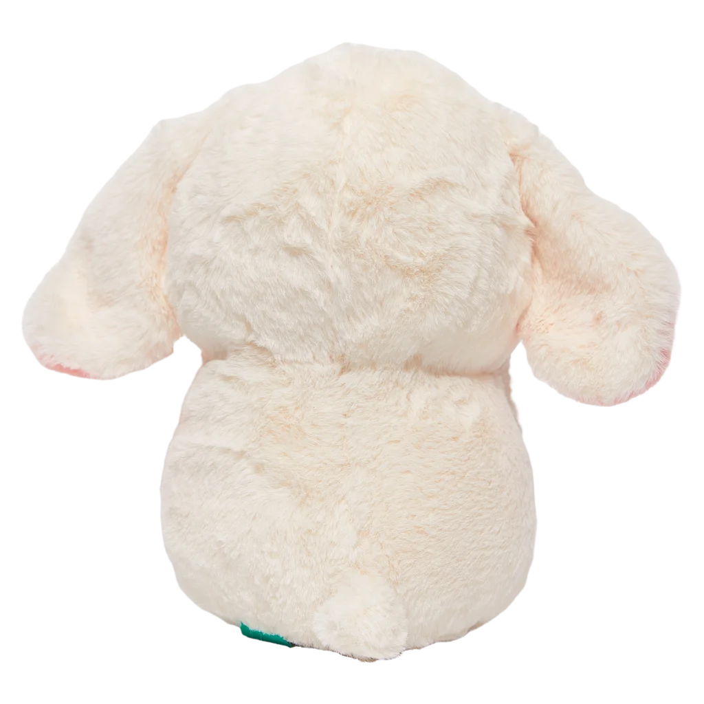 Plüschtier Hase mit Herz, 25 cm (Creme/Rot)