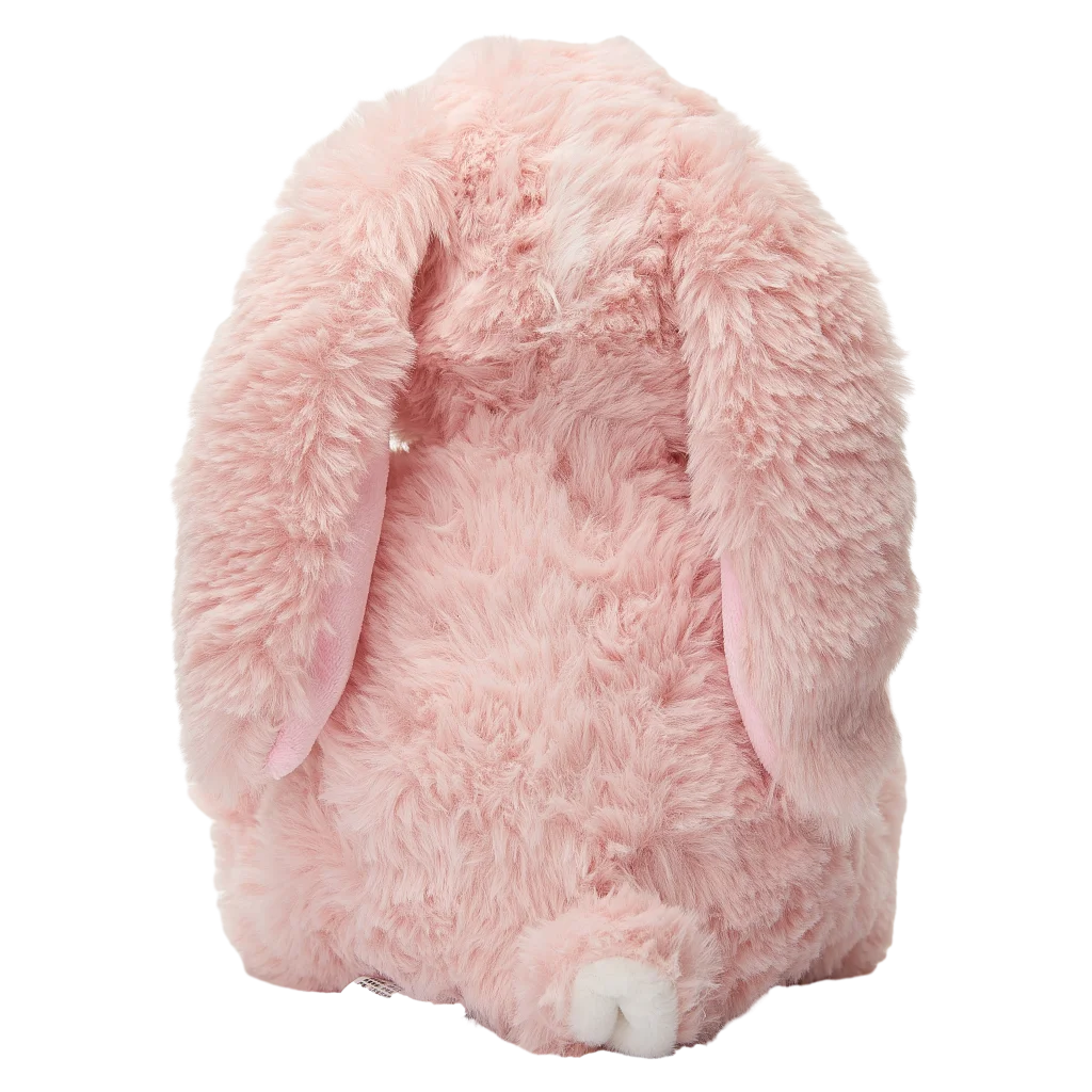 Plüschtier Hase mit Schleife, 28 cm (Rosa)