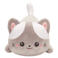 Plüschtier Katze, 45 cm (Grau)