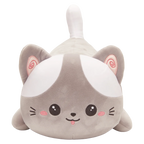 Plüschtier Katze, 45 cm (Grau)