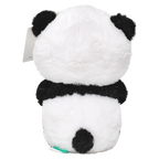 Plüschtier Panda, 30 cm, mit Wassermelonen-Design (Schwarz/Weiß)