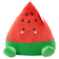 Plüschtier Wassermelone, 22 cm, mit freundlichem Design (Mehrfarbig)