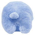 Plüschtier im Pinguin-Design aus Kaninchenfell-Imitat, 22 cm (Grau/Blau)