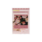 Postkarten-Set mit Blumen-Design, mehrfarbig
