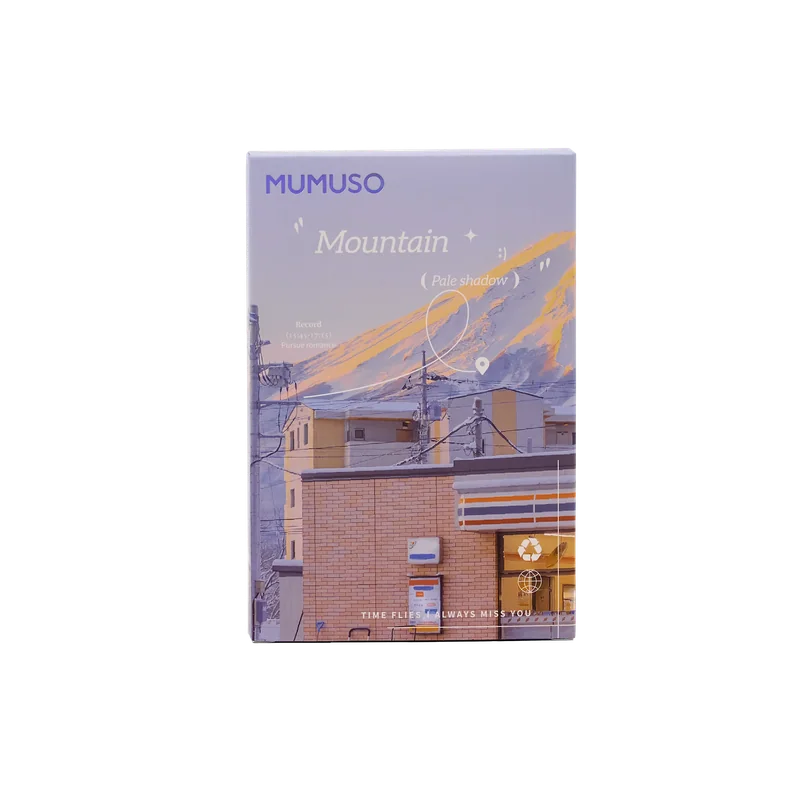 Postkarten-Set Crossing the Mountains and Sea, Box mit Design (Mehrfarbig)