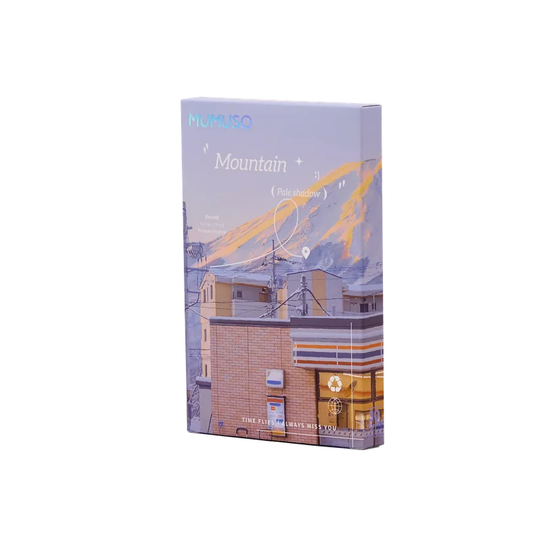 Postkarten-Set Crossing the Mountains and Sea, Box mit Design (Mehrfarbig)