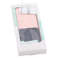 Powerbank aus Kunststoff mit integrierten Kabeln, 10000 mAh (Rosa)