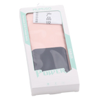 Powerbank aus Kunststoff mit integrierten Kabeln, 10000 mAh (Rosa)
