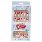 Press-on Nails For Kids (Bear & Raspberry)